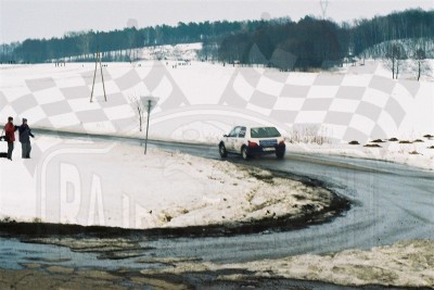 16. Jakub Kozmiński i Piotr Giedryś - Peugeot 106   (To zdjęcie w pełnej rozdzielczości możesz kupić na www.kwa-kwa.pl )