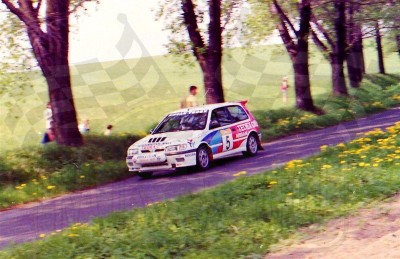 14. Robert Herba i Artur Skorupa - Nissan Sunny GTiR.   (To zdjęcie w pełnej rozdzielczości możesz kupić na www.kwa-kwa.pl )