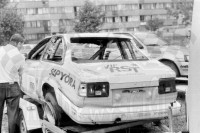 135. Kari Jaaskelainen i Pentti Lavikainen - Toyota Corolla 1600 GT.   (To zdjęcie w pełnej rozdzielczości możesz kupić na www.kwa-kwa.pl )