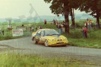 89. Kurt Victor i Geert Derammelaere - Ford Sierra Saphire Cosworth RS.   (To zdjęcie w pełnej rozdzielczości możesz kupić na www.kwa-kwa.pl )