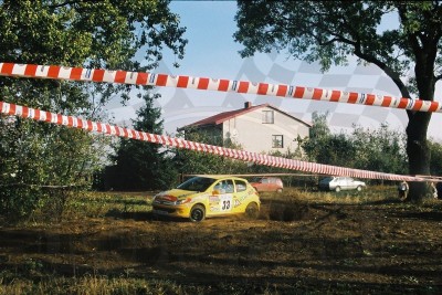 31. Łukasz Witas i Michał Kuśnierz - Peugeot 206 XS  (To zdjęcie w pełnej rozdzielczości możesz kupić na www.kwa-kwa.pl )