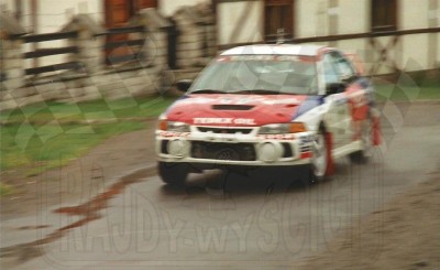 27. Piotr Świeboda i Artur Skorupa - Mitsubishi Lancer Evo IV.    (To zdjęcie w pełnej rozdzielczości możesz kupić na www.kwa-kwa.pl )