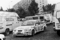 34. Ford Sierra Coswort RS włoskiej załogi Carlo Galli i Giuseppina Sormani.   (To zdjęcie w pełnej rozdzielczości możesz kupić na www.kwa-kwa.pl )