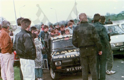 12. Polski Fiat 126p załogi Jacek Sokólski i Jerzy Jędrzejek.   (To zdjęcie w pełnej rozdzielczości możesz kupić na www.kwa-kwa.pl )