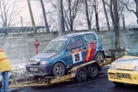 4. Fiat Cinquecento załogi Jacek Sikora i Marek Kaczmarek   (To zdjęcie w pełnej rozdzielczości możesz kupić na www.kwa-kwa.pl )