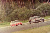 68. Nr.310.Tomasz Jaskłowski - Ford Fiesta XR2i, nr.34.Wojciech Cołoszyński - Suzuki Swift GTi 16v.   (To zdjęcie w pełnej rozdzielczości możesz kupić na www.kwa-kwa.pl )