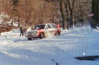 23. Marian Bublewicz i Ryszard Żyszkowski - Mazda 323 Turbo 4wd.   (To zdjęcie w pełnej rozdzielczości możesz kupić na www.kwa-kwa.pl )