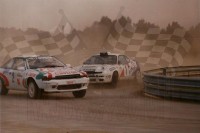 114. Nr.2.Adam Polak, nr.1.Leszek Kuzaj - Toyota Celica GT4.   (To zdjęcie w pełnej rozdzielczości możesz kupić na www.kwa-kwa.pl )