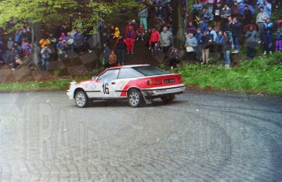 62. Marek Gieruszczak i Maciej Maciejewski - Toyota Celica.   (To zdjęcie w pełnej rozdzielczości możesz kupić na www.kwa-kwa.pl )