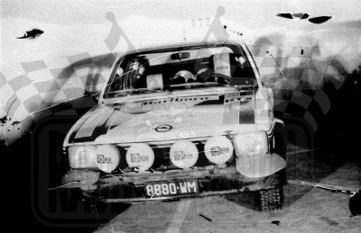 4. Jerzy Landsberg i Marek Muszyński - Opel Kadett GTE  (To zdjęcie w pełnej rozdzielczości możesz kupić na www.kwa-kwa.pl )