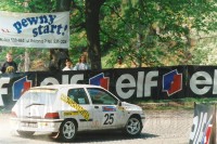 7. Włodzimierz Skrodzki i Malina Wiechowska - Renault Clio Williams.    (To zdjęcie w pełnej rozdzielczości możesz kupić na www.kwa-kwa.pl )