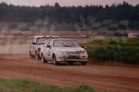 93. Nr.229.Jacek Kalitowicz - Toyota Corolla GT, nr.226.Wojciech Koczeski - Polski Fiat 125p.   (To zdjęcie w pełnej rozdzielczości możesz kupić na www.kwa-kwa.pl )