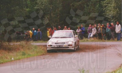 2. Paweł Dytko i Tomasz Dytko - Ford Escort Cosworth RS    (To zdjęcie w pełnej rozdzielczości możesz kupić na www.kwa-kwa.pl )