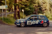 8. Andrzej Koper i Jakub Mroczkowski - Renault Clio Williams.   (To zdjęcie w pełnej rozdzielczości możesz kupić na www.kwa-kwa.pl )