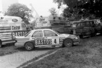 20. Ford Sierra Saphire Cosworth 4x4 belgijskiej załogi Patrick Snijers i Dany Colebunders.   (To zdjęcie w pełnej rozdzielczości możesz kupić na www.kwa-kwa.pl )