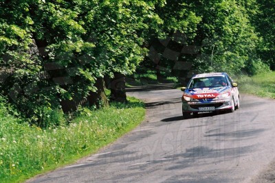 23. Mariusz Pelikański i Daniel Dymurski - Peugeot 206 XS  (To zdjęcie w pełnej rozdzielczości możesz kupić na www.kwa-kwa.pl )