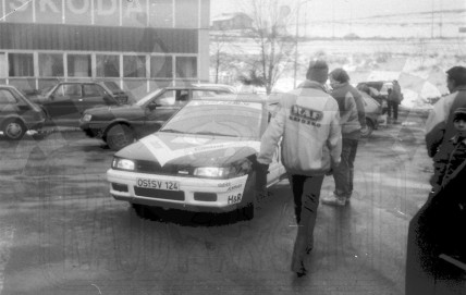 3. Mazda 323 GTX załogi Marek Kusiak i Michał Sawka.   (To zdjęcie w pełnej rozdzielczości możesz kupić na www.kwa-kwa.pl )