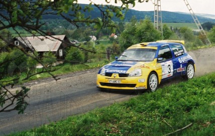 3. Simon Jean Joseph i Jack Boyere - Renault Clio Super 1600   (To zdjęcie w pełnej rozdzielczości możesz kupić na www.kwa-kwa.pl )
