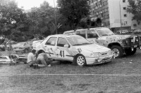 36. Ford Sierra Saphire Cosworth RS szwajcarskiej załogi Phillippe Girardin i Patrick Spart.   (To zdjęcie w pełnej rozdzielczości możesz kupić na www.kwa-kwa.pl )