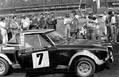 15. Maciej Stawowiak i Jacek Różański - Fiat 124 Abarth  (To zdjęcie w pełnej rozdzielczości możesz kupić na www.kwa-kwa.pl )