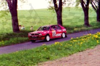 29. Marcin Osiowski i Jacek Wajs - Lancia Delta Integrale.   (To zdjęcie w pełnej rozdzielczości możesz kupić na www.kwa-kwa.pl )