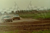 4. Leszek Kuzaj - Mitsubishi Lancer Evo, Henryk Strzelecki - VW Scirocco.   (To zdjęcie w pełnej rozdzielczości możesz kupić na www.kwa-kwa.pl )