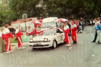 188. Krzysztof Hołowczyc i Robert Burchard - Toyota Celica GT4.   (To zdjęcie w pełnej rozdzielczości możesz kupić na www.kwa-kwa.pl )