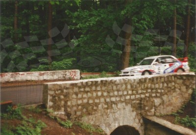 60. Wiesław Stec i Stanisław Bazan - Mitsubishi Lancer Evo III    (To zdjęcie w pełnej rozdzielczości możesz kupić na www.kwa-kwa.pl )