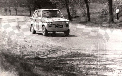 79. Marek Sikora - Fiat Abarth 126  (To zdjęcie w pełnej rozdzielczości możesz kupić na www.kwa-kwa.pl )