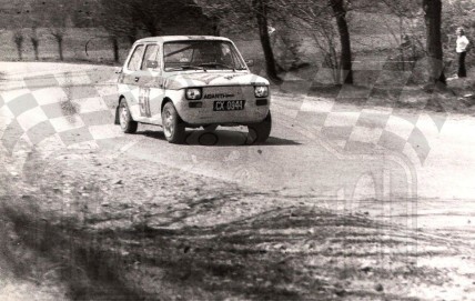 79. Marek Sikora - Fiat Abarth 126  (To zdjęcie w pełnej rozdzielczości możesz kupić na www.kwa-kwa.pl )
