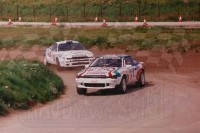 107. Nr.2.Adam Polak, nr.1.Leszek Kuzaj - Toyoty Celica GT4.   (To zdjęcie w pełnej rozdzielczości możesz kupić na www.kwa-kwa.pl )