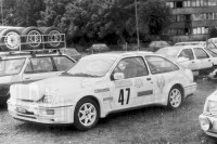 17. Ford Sierra Cosworth RS szwajcarskiej załogi Michel Barbezat i Jean Pierre Lauenberger.   (To zdjęcie w pełnej rozdzielczości możesz kupić na www.kwa-kwa.pl )