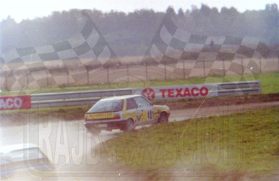 4. Marcin Keller - Renault 11 Turbo   (To zdjęcie w pełnej rozdzielczości możesz kupić na www.kwa-kwa.pl )