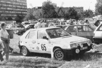 19. Jan Trajbold i Vladimir Zelinka - Skoda 136L Favorit.   (To zdjęcie w pełnej rozdzielczości możesz kupić na www.kwa-kwa.pl )