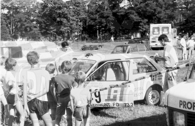 16. Philippe Laronze i Michel Stramigioli - Citroen AX Sport.   (To zdjęcie w pełnej rozdzielczości możesz kupić na www.kwa-kwa.pl )