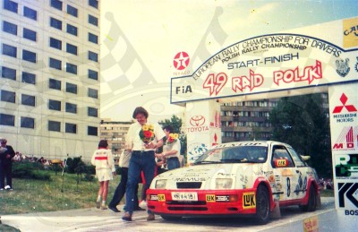 28. Kurt Goettlicher i W.Jahrbacher - Ford Sierra Cosworth RS.   (To zdjęcie w pełnej rozdzielczości możesz kupić na www.kwa-kwa.pl )