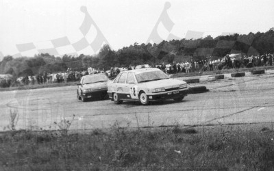 51. Nr.78.Błażej Krupa - Renault 21 Turbo, nr.30.Wojciech Smorawiński - Honda Civic CRX.   (To zdjęcie w pełnej rozdzielczości możesz kupić na www.kwa-kwa.pl )