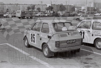Polski Fiat 126p Jerzego Wernera. To zdjęcie w pełnej rozdzielczości możesz kupić na http://kwa-kwa.pl