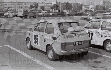 Polski Fiat 126p Jerzego Wernera. To zdjęcie w pełnej rozdzielczości możesz kupić na http://kwa-kwa.pl