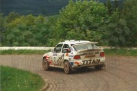 13. Jerzy Wierzbołowski i Bogusław Lepiarz - Ford Escort Cosworth RS    (To zdjęcie w pełnej rozdzielczości możesz kupić na www.kwa-kwa.pl )