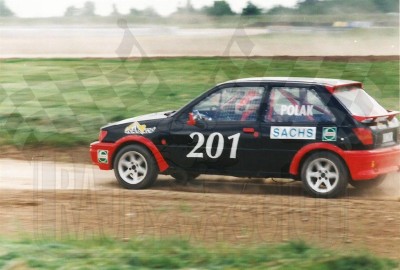 91. Robert Polak - Ford Fiesta XR2i.   (To zdjęcie w pełnej rozdzielczości możesz kupić na www.kwa-kwa.pl )