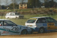 35. Piotr Granica Suzuki Swift i Krzysztof Szeszko - Toyota Corolla GT.   (To zdjęcie w pełnej rozdzielczości możesz kupić na www.kwa-kwa.pl )