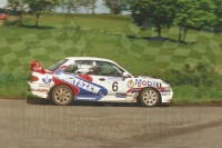 38. Wiesław Stec i Stanisław Bazan - Mitsubishi Lancer Evo III   (To zdjęcie w pełnej rozdzielczości możesz kupić na www.kwa-kwa.pl )