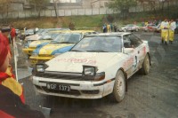 17. Paweł Przybylski i Krzysztof Gęborys - Toyota Celica GT4.   (To zdjęcie w pełnej rozdzielczości możesz kupić na www.kwa-kwa.pl )