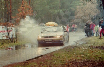 12. wiesław Stec i Jerzy Bigos - Mitsubishi Galant VR4.   (To zdjęcie w pełnej rozdzielczości możesz kupić na www.kwa-kwa.pl )