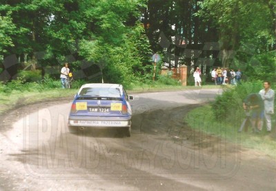 122. Janusz Kulig i Dariusz Burkat - Opel Kadett GSi 16V   (To zdjęcie w pełnej rozdzielczości możesz kupić na www.kwa-kwa.pl )