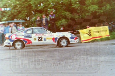 51. Krzysztof Hołowczyc i Maciej Wisławski - Toyota Celica GT4.   (To zdjęcie w pełnej rozdzielczości możesz kupić na www.kwa-kwa.pl )