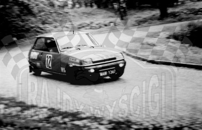 170. Błażej Krupa i Piotr Mystkowski - Renault 5 Alpine  (To zdjęcie w pełnej rozdzielczości możesz kupić na www.kwa-kwa.pl )