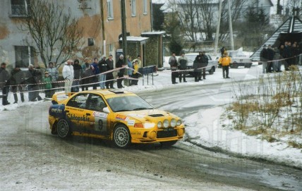 6. Jan Kościuszko i Tomasz Borysławski - Mitsubishi Lancer Evo IV  (To zdjęcie w pełnej rozdzielczości możesz kupić na www.kwa-kwa.pl )