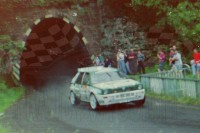 80. Pierre Cesar Baroni i Denis Giraudet - Lancia Integrale HF 16V Evo.   (To zdjęcie w pełnej rozdzielczości możesz kupić na www.kwa-kwa.pl )